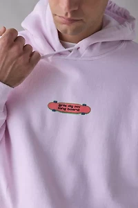 Long Board Graphic Hoodie Sweatshirt