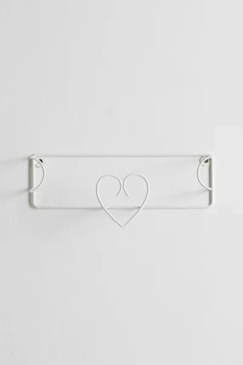 Celeste Iron Record Wall Shelf