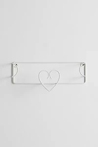Celeste Iron Record Wall Shelf