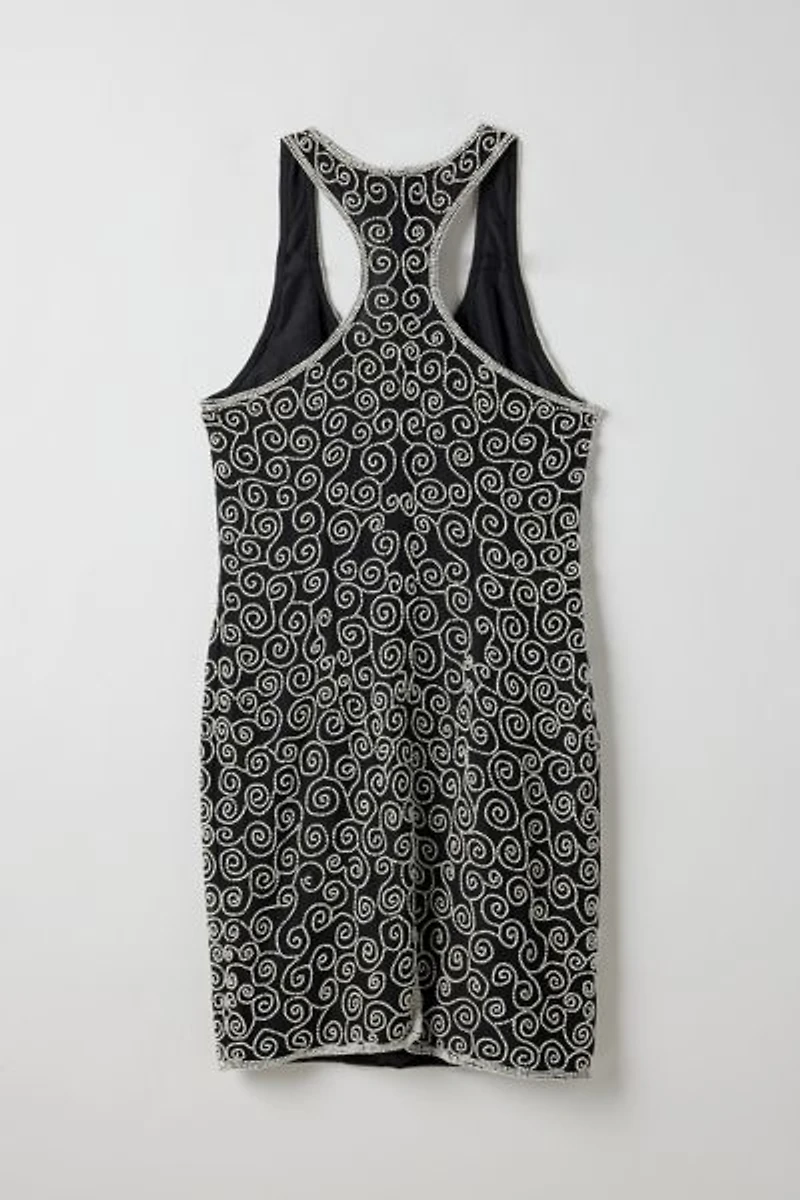 Vintage By Little Runaway Beaded Mini Dress