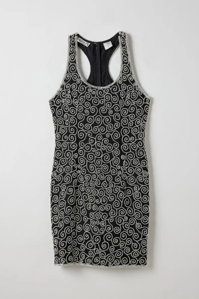 Vintage By Little Runaway Beaded Mini Dress