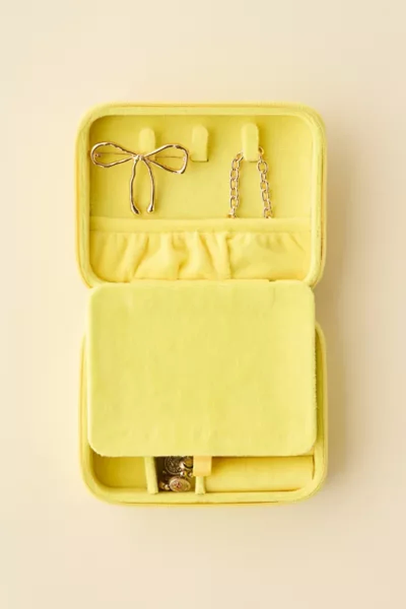 Chip Bag Velvet Jewelry Case