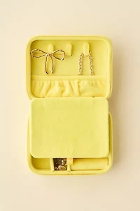 Chip Bag Velvet Jewelry Case