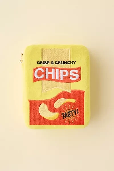Chip Bag Velvet Jewelry Case