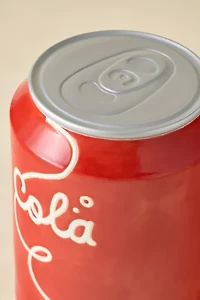 Soda Can Ceramic Side Table