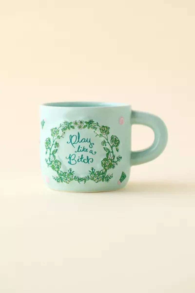 Play Like A Babe Ceramic Mug