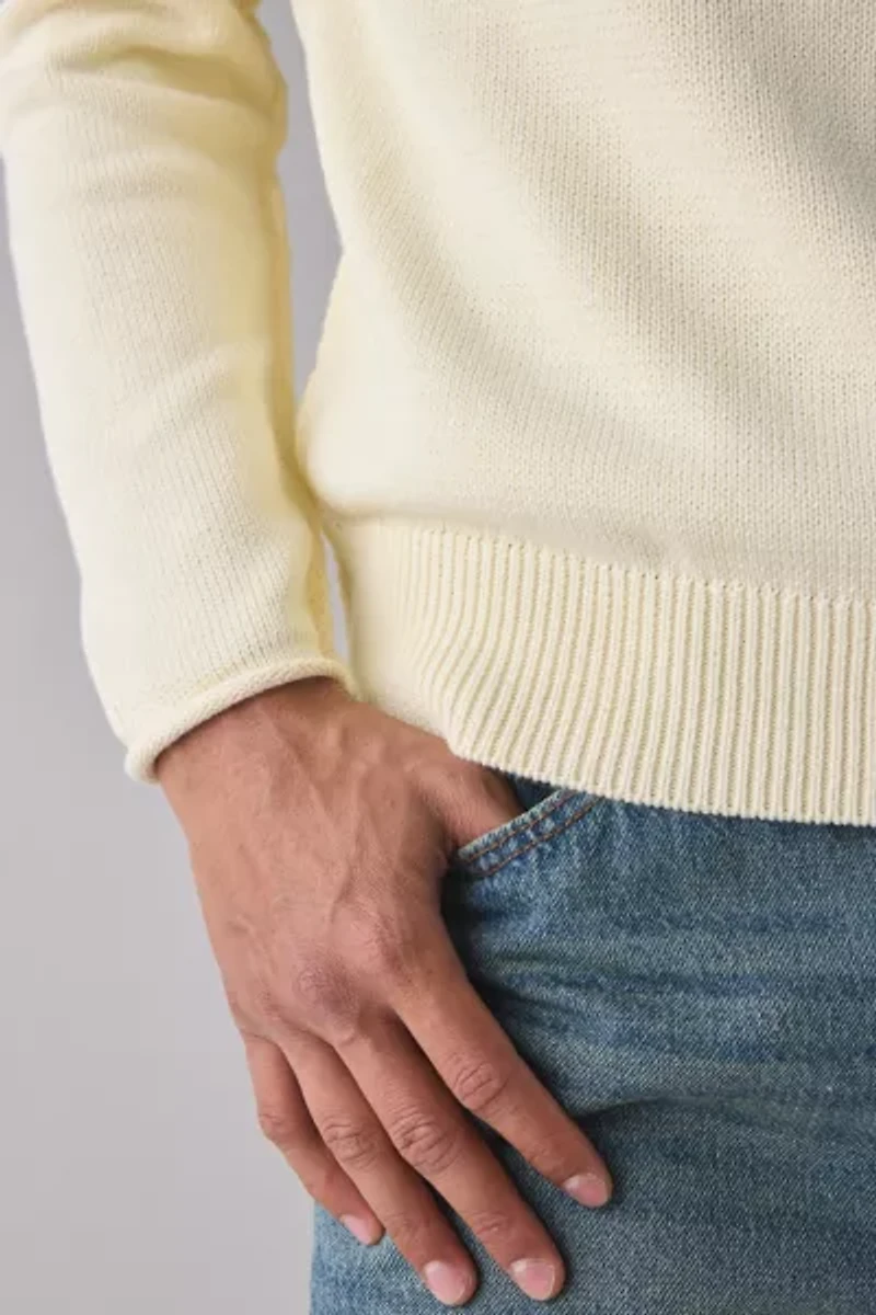 Schott Cotton Rollneck Sweater
