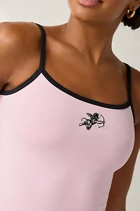 WORSHIP SUPPLIES Cherub Y2K Graphic Cami