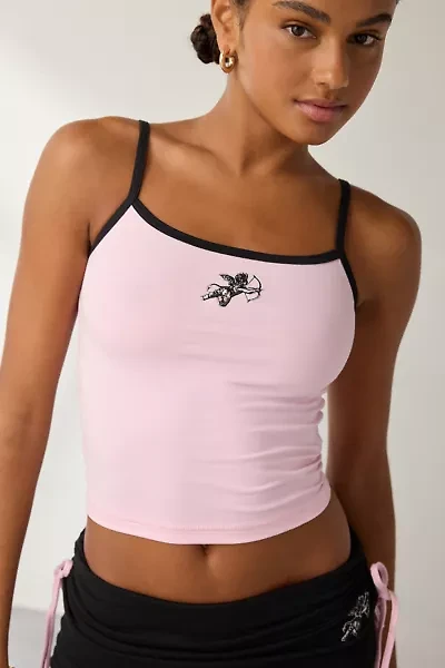 WORSHIP SUPPLIES Cherub Y2K Graphic Cami