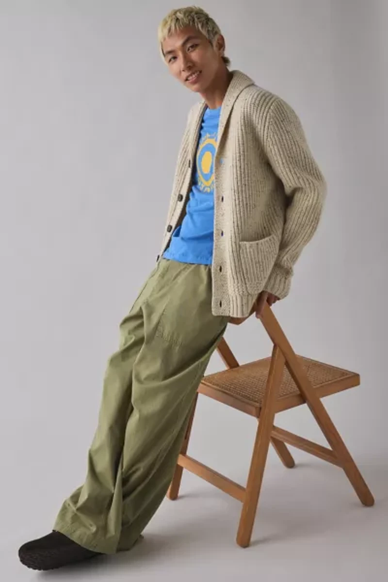 Schott Donegal Wool Cardigan