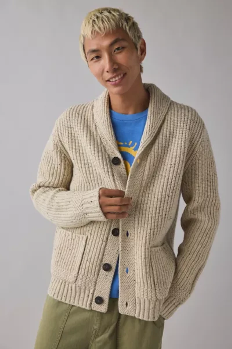Schott Donegal Wool Cardigan