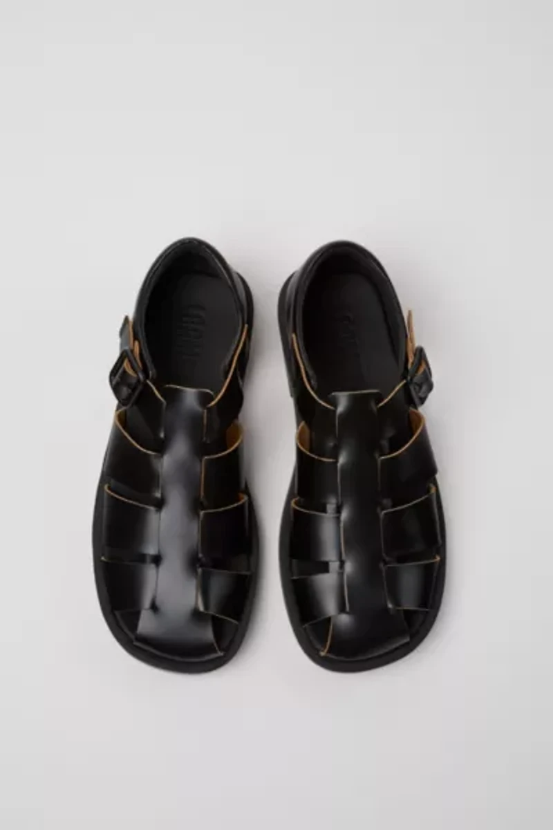 Camper Don Leather Fisherman Sandal