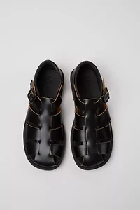Camper Don Leather Fisherman Sandal