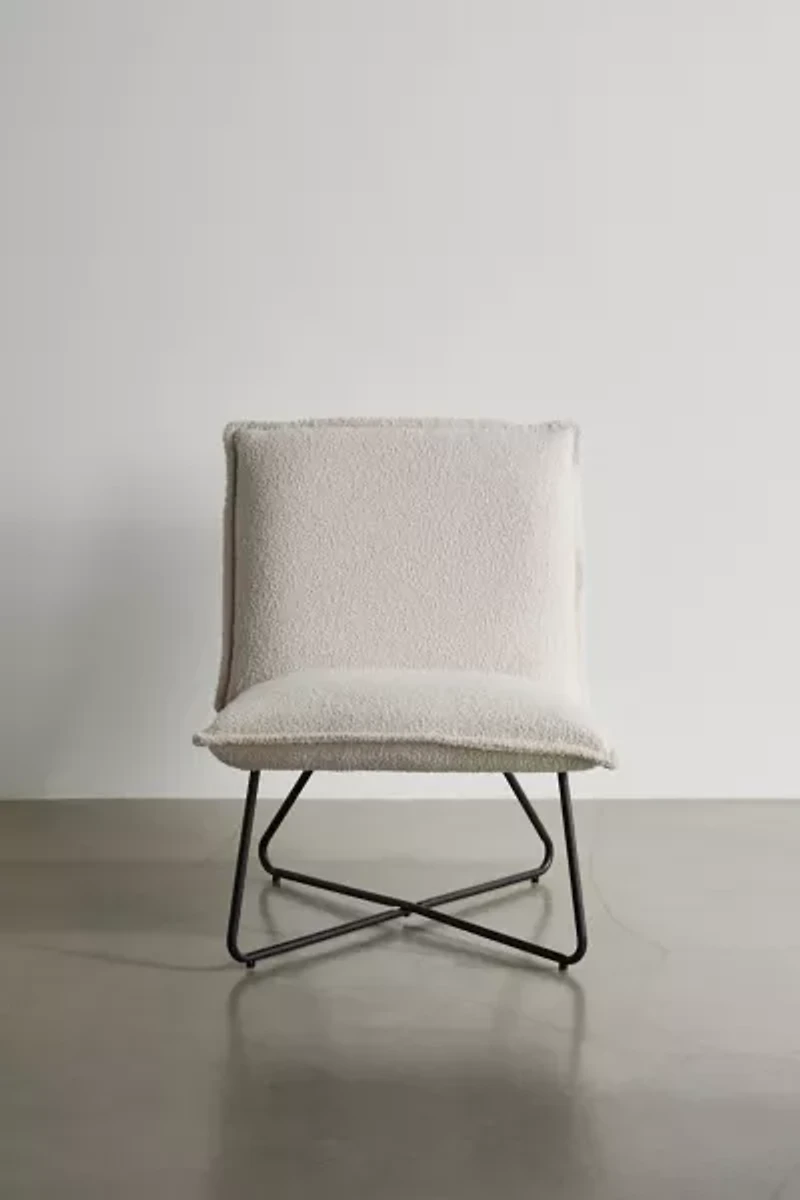 Kendall Fleece Lounge Chair