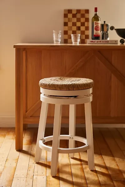 Maxine Woven Sea Grass Counter Stool