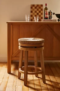 Maxine Woven Sea Grass Counter Stool