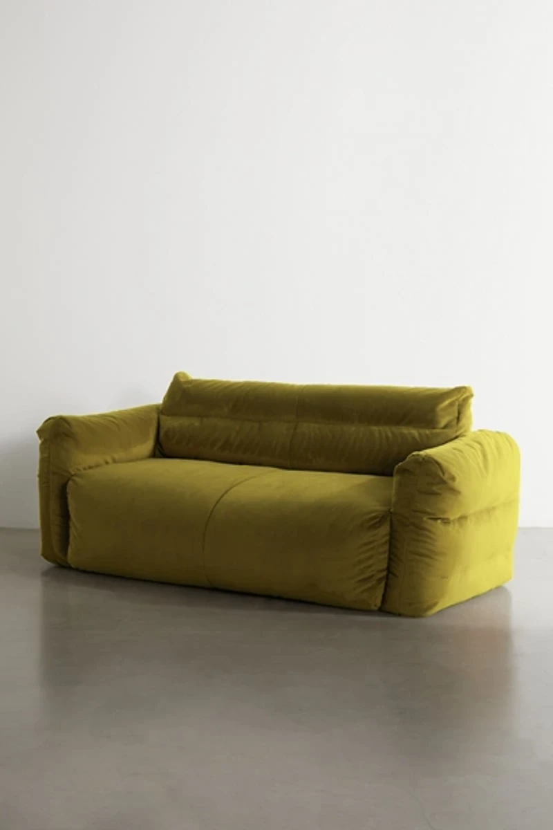 Matilda Velvet Bean Bag Sofa