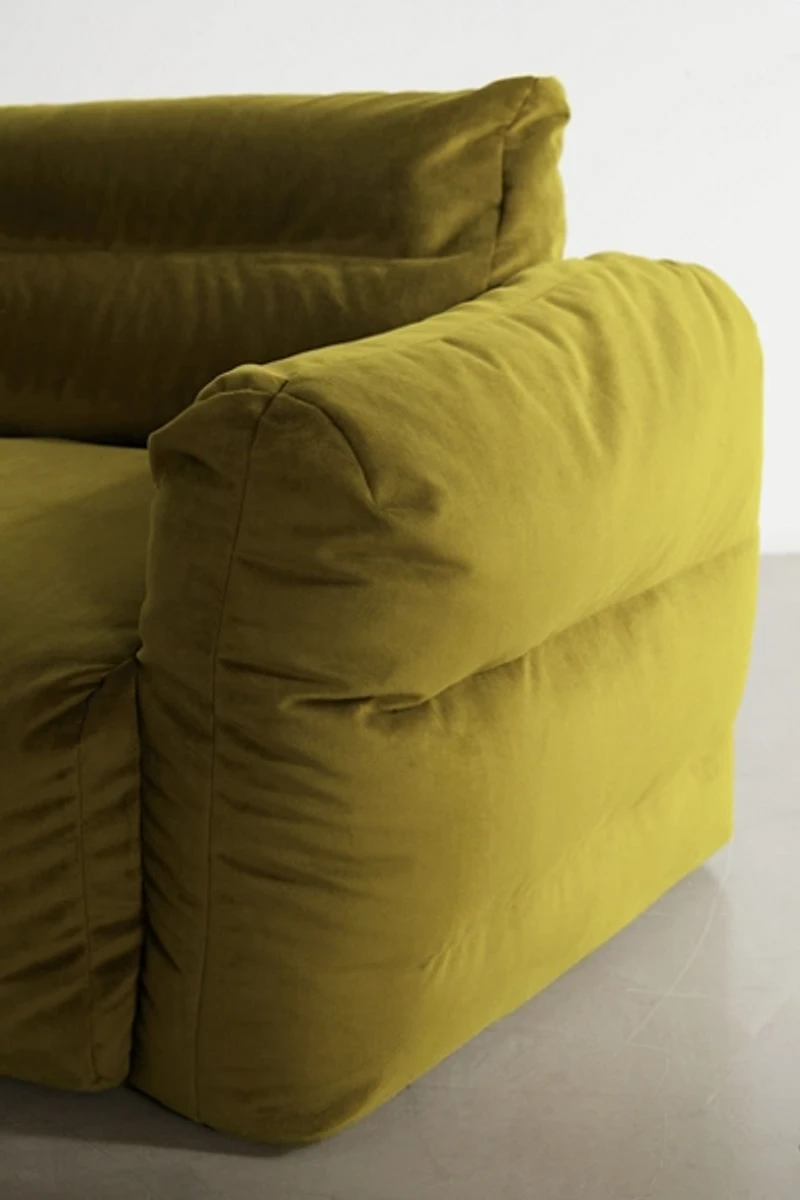 Matilda Velvet Bean Bag Sofa