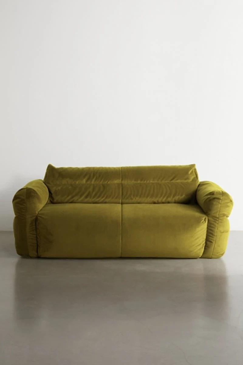 Matilda Velvet Bean Bag Sofa