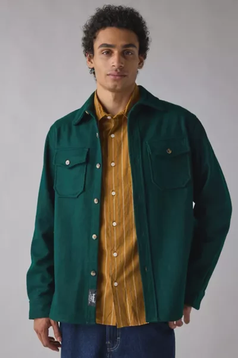 Schott CPO Wool Blend Shirt