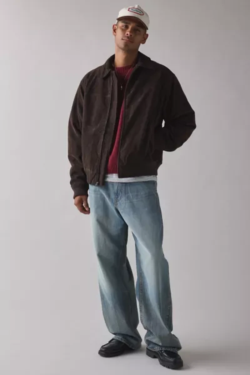 BDG Eric Suedette Bomber Jacket