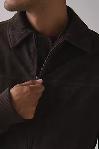 BDG Eric Suedette Bomber Jacket