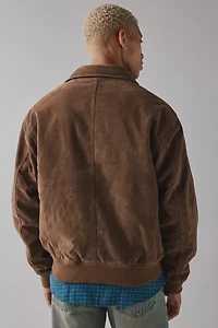 BDG Eric Suedette Bomber Jacket