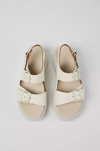 Camper Tasha Buckled Leather Sandal