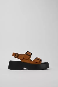 Camper Tasha Buckled Leather Sandal