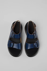 Camper Tasha Buckled Leather Sandal