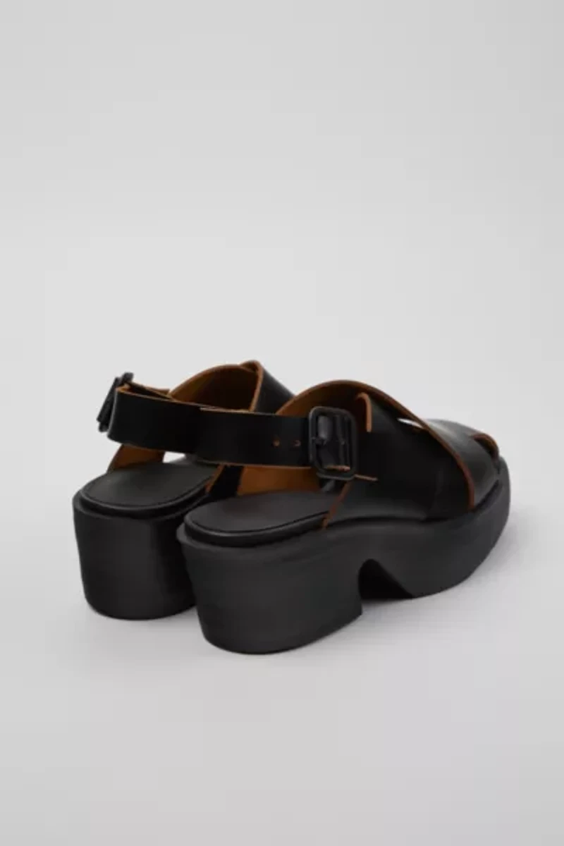 Camper Billie Leather Fisherman Sandal