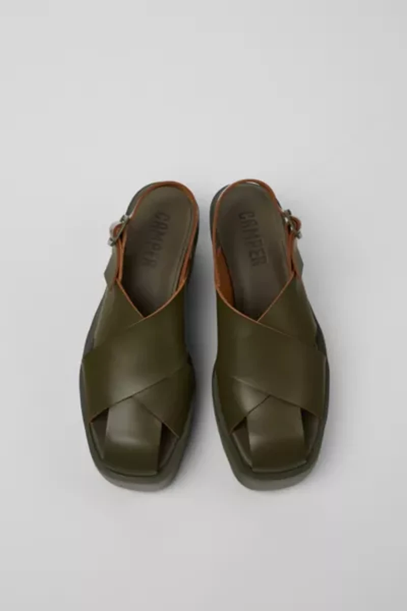 Camper Billie Leather Fisherman Sandal
