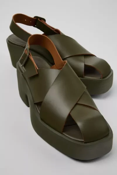 Camper Billie Leather Fisherman Sandal