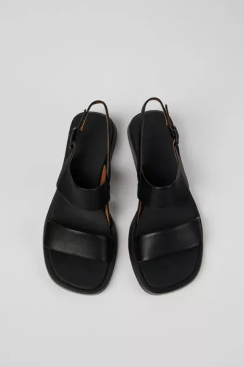 Camper Dana Leather 2-Strap Sandal