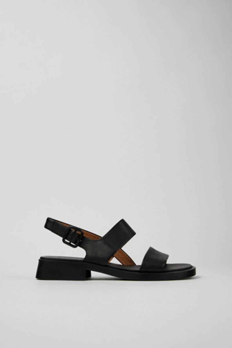 Camper Dana Leather 2-Strap Sandal