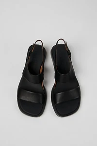 Camper Dana Leather 2-Strap Sandal