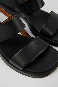 Camper Dana Leather 2-Strap Sandal