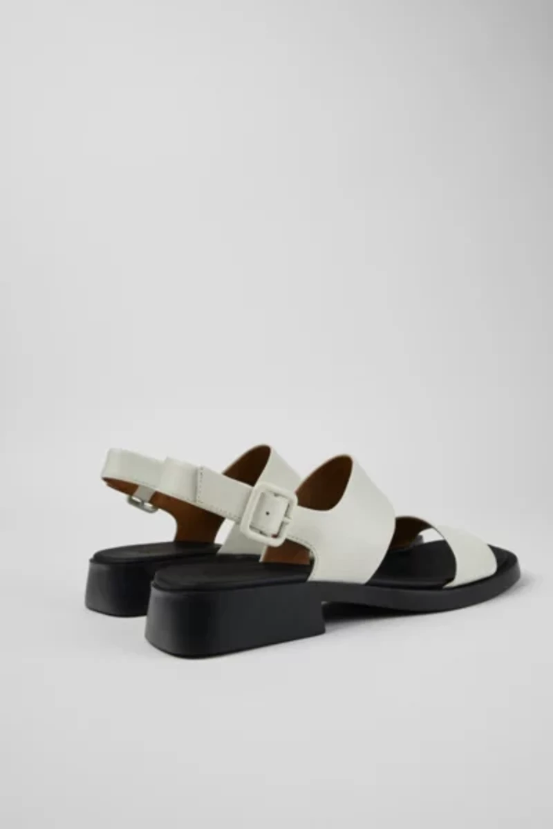 Camper Dana Leather 2-Strap Sandal