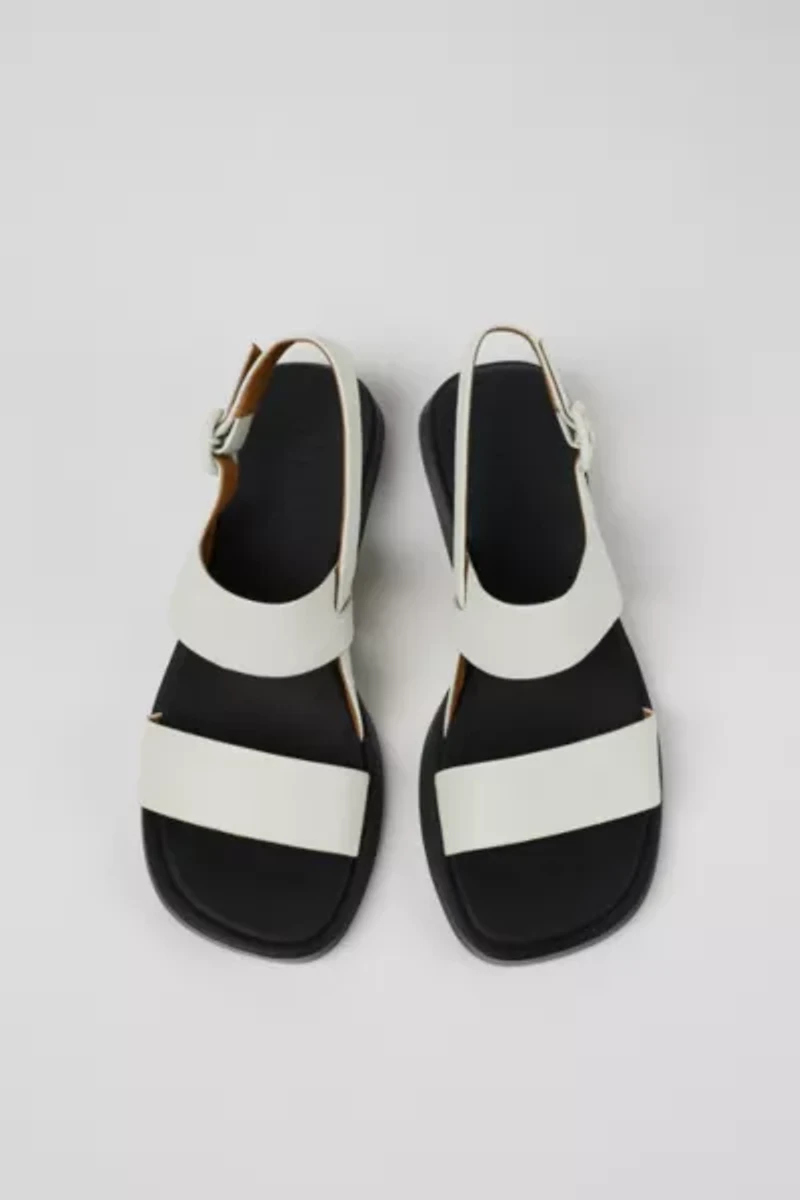 Camper Dana Leather 2-Strap Sandal