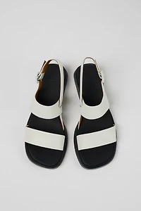 Camper Dana Leather 2-Strap Sandal