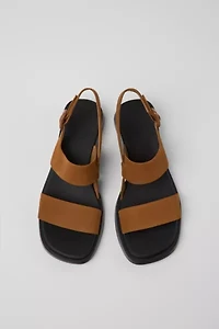 Camper Dana Leather 2-Strap Sandal