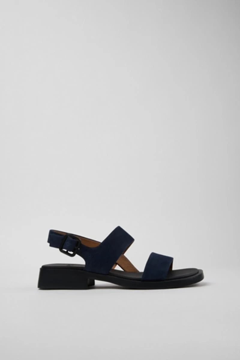 Camper Dana Leather 2-Strap Sandal
