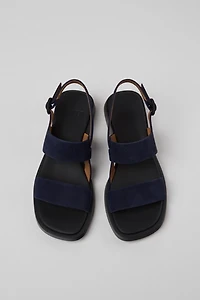 Camper Dana Leather 2-Strap Sandal