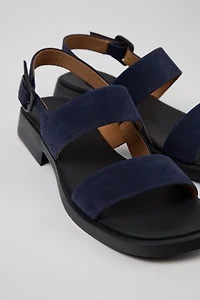 Camper Dana Leather 2-Strap Sandal