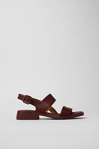 Camper Dana Leather 2-Strap Sandal