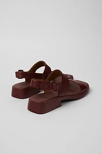 Camper Dana Leather 2-Strap Sandal