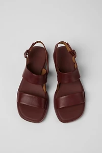 Camper Dana Leather 2-Strap Sandal