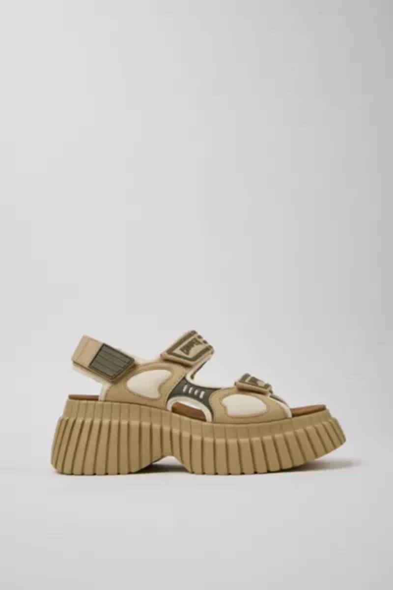 Camper Pix BCN Leather Platform Sandal