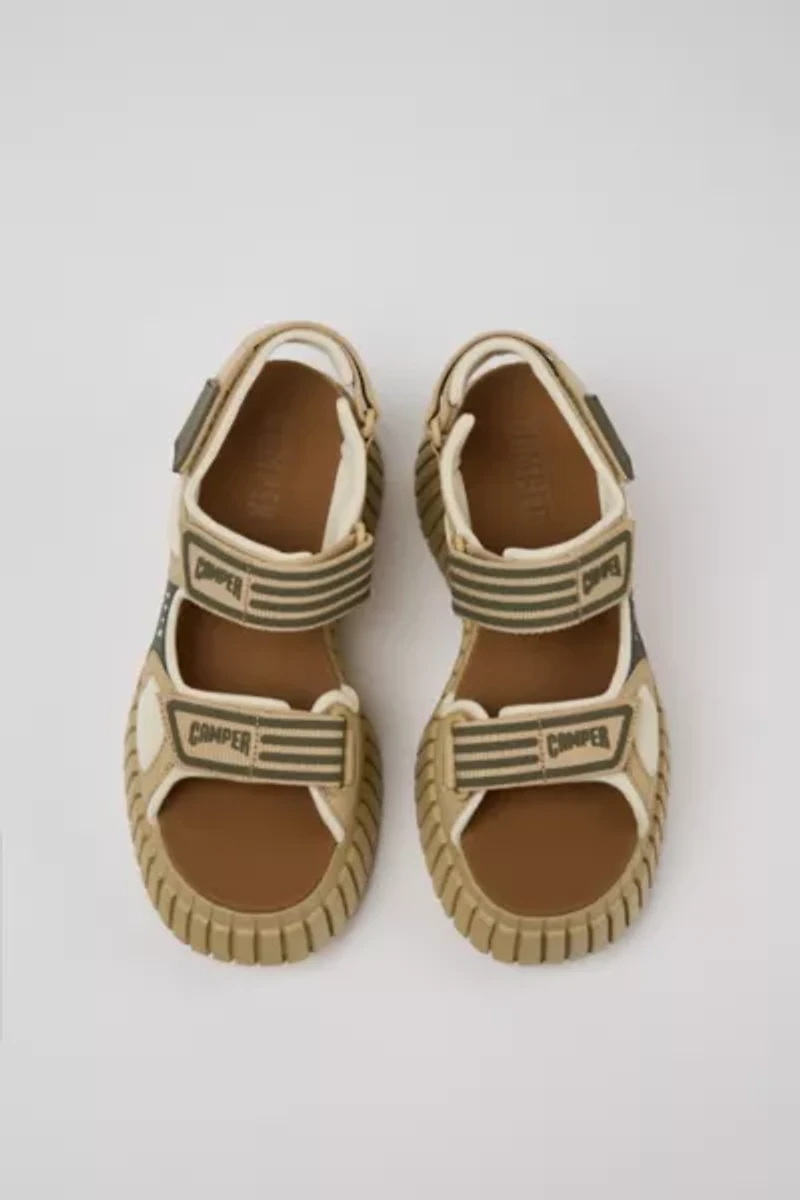 Camper Pix BCN Leather Platform Sandal