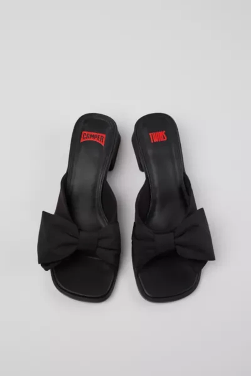 Camper Kora Bow Heeled Mule